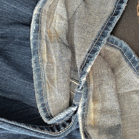 Big Star Maddie Denim Jeans Size 27 Extra Long XL Slight Distressing Stretch - Picture 6 of 6